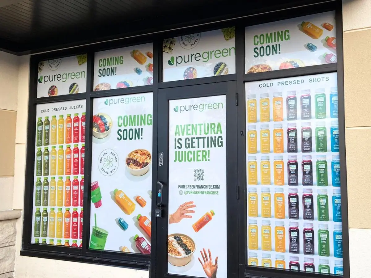 Full storefront window graphics